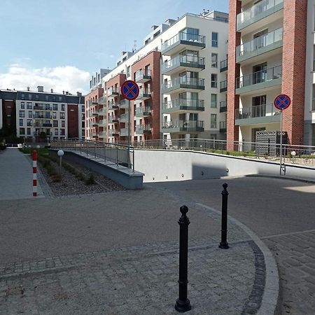 The Blue Apartment Gdansk Bagian luar foto