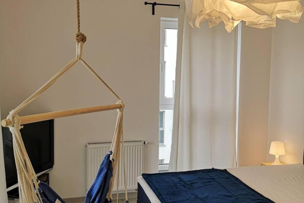 The Blue Apartment Gdansk Bagian luar foto